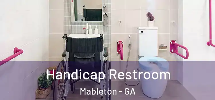  Handicap Restroom Mableton - GA